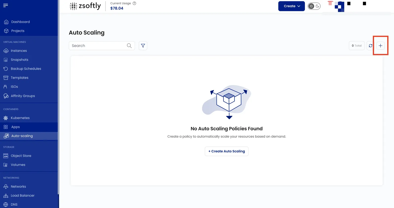 Create an Auto-Scaling Group form